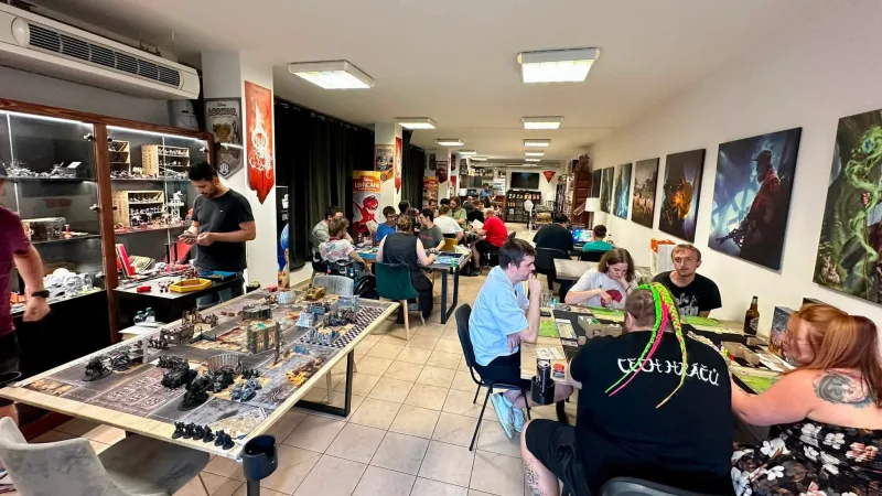 Fotografie z herního místa